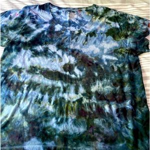 Oakshell xl custom tie dye shirt. NWOT
